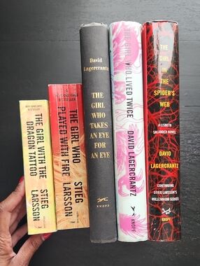 Stieg Larsson Millennium Series Complete Set — 5 Books Paperback & Hardcover